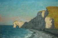 Etretat le matin(65x100cm)